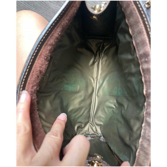 Authentic GUCCI GG Web Sherry Crossbody Bag Purse - Picture 9 of 9